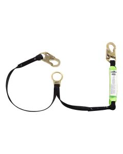 SRWV8104356 image(0) - PeakWorks Shock Absorbing Lanyards - Tear Pack 1&rdquo; Webbing -  Single Leg - Weight Capacity 130 to 310 Lbs - 6'