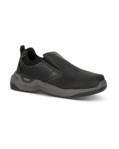 FSIA9107-7-5D image(0) - Avenger Work Boots Foreman MAX Low Slip-On - Women's - CN|EH|SR|SF - Black - Size: 7.5 - D - (Regular)