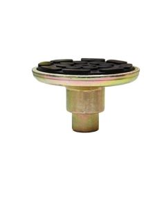 ATEXHP-217114A image(0) - Atlas Automotive Equipment Round Lift Pad Weldment w/ 1 in Shank & Rubber Pad - 1 1/2 in Peg