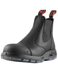 RDBUSBBKSC11 image(0) - Redback Boots USA Easy Escape 6-inch Slip-On Steel Toe Scuff Cap 11UK (12 US)