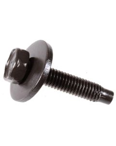 AVC15818 image(0) - AUVECO 15818 Hex Head Sems Dog Point Body Bolt, M6 - 1 Screw x 30 mm L x 10 mm Across Flats, Phosphate