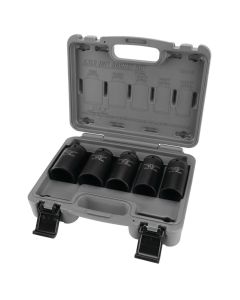 WLMW89316 image(0) - Wilmar Corp. / Performance Tool 5 pc. 12pt Axle Nut Socket