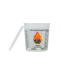 HITMC16 image(0) - High Teck Products MC16 Mixing Cup, 1 pt, Polypropylene