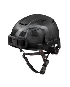 MLW48-73-1360 image(0) - Milwaukee Tool BOLT Black Vented Safety Helmet with IMPACT ARMOR Liner (USA) - Type 2, Class C