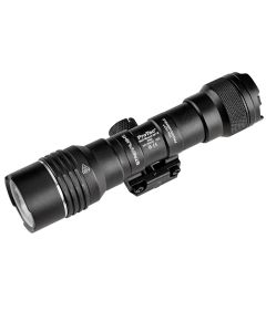 STL89018 image(0) - Streamlight ProTac Rail Mount HP-X Pro USB High Candela Long Gun Flashlight - Light Only - Includes Jack-Cap tail cap switch, M-LOK mount, Allen wrench, SL-B26 rechargeable battery pack, and USB cord - Box - Black