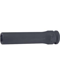 KKN13365M-14 image(0) - Ko-ken USA 13365M-14 3/8 Sq. Dr. Socket 14mm Pathfinder Length 80mm