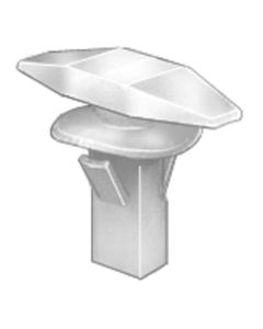 AVC18692 image(0) - AUVECO 18692 Double Head Weatherstrip Retainer, (5 x 15 mm Dia Bottom) Head, Nylon, Natural