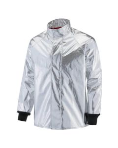 OBRHR-PB-CT-4XL image(0) - Oberon Coat - Heat Reflective Aluminized PBI Kevlar - Size: 4XL