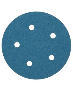 MMM36501 image(0) - 3M  Hookit Blue Abrasive Disc 36501, 80E, 5-inch (125mm)