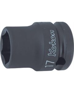 KKN14401A-7-16 image(0) - Ko-ken USA 14401A-7/16 1/2 Sq. Dr. Socket 7/16 6 point Length 38mm Thin walled