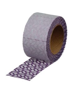 MMM34563 image(0) - 3M Cubitron II 34563 Premium Sheet Roll, 70 mm W x 10 m L, 150+ Grit, Ceramic Abrasive, Purple