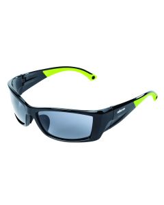 SRWS72401 image(0) - Sellstrom Safety Glasses - XP460 Series - Smoke Lens -Black/Green Frame - Sta-Clear&reg; HC/AF