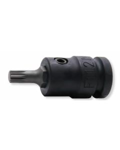 KKN14134X-58-M10 image(0) - Ko-ken USA 14134X.58-M10 1/2 Sq. Dr. Bit Socket XZN M10 Triple Square Length 58mm