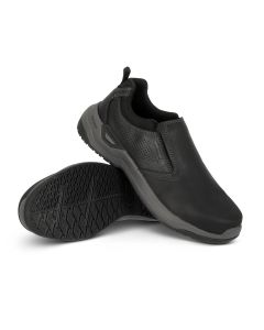 FSIA9007-10D image(9) - Avenger Work Boots Foreman MAX Low Slip-On - Men's - CN|EH|SR|SF - Black - Size: 10 - D - (Regular)