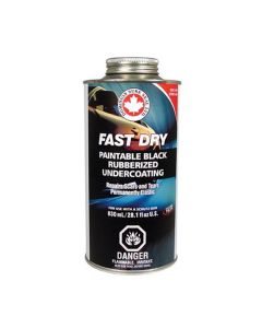 DOMBUF image(0) - Dominion Sure Seal BUF Super Protector Series Fast Dry Undercoating, 830 mL Can, Black