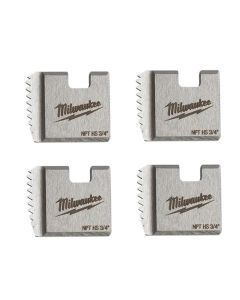 MLW48-36-1112 image(0) - Milwaukee Tool 2 Inch HIGH SPEED NPT Portable Pipe Threading Dies