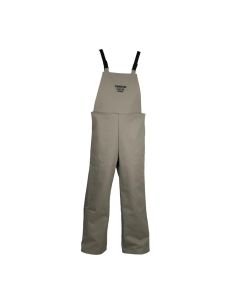 OBRCAT4-BIB-M image(0) - OBERON Bib Overalls - Arc Flash - 40 Cal CAT - Color: Khaki - Size: Medium