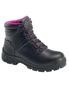 FSIA8674-6W image(0) - Avenger Builder Series - Women's Boots - Soft Toe - EH|SR - Black/Black - Size: 6W