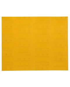 MMM12543 image(0) - 3M  Gold Abrasive Sheet 12543, 240, 9-inch x 11-inch (229mm x 280mm)