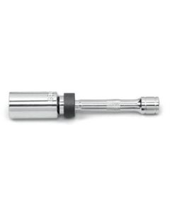 KDT80546 image(0) - GearWrench 3/8 Inch Drive 6 Point 5/8 Inch Magnetic Swivel Spark Plug Socket 6 Inch