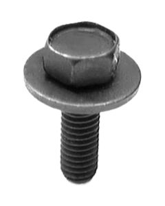 AVC12067 image(0) - AUVECO 12067 Hex Head Sems C Point Body Bolt, M6 x 1 mm x 20 mm L x 10 mm Across Flats, Phosphate