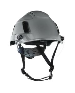 JCK22178 image(0) - Jackson Safety Safety Helmet - XS2-550V Series - Type 2+ - Vented - With Flip-Up Visor - Gray