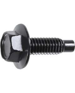 AVCAP5711 image(0) - AUVECO AP5711 Hex Washer Head Spin Lock Dog Point Body Bolt, 5/16 in - 18 TPI x 1 in L, Black Phosphate