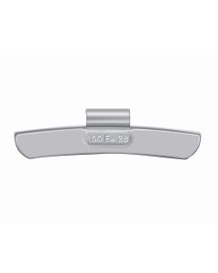 AMMLHFE250 image(0) - AMMCO LHFE Coated Steel 2.5Oz. Clip-On Wheel Weight