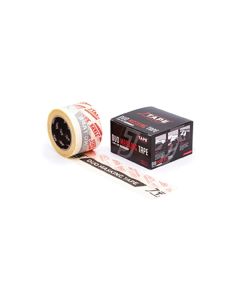 JTA11507520 image(0) - JTAPE Unlimited 1150.7520 DUO Masking Tape, 20 m L x 75 mm W, 285 um THK, Ivory with Black and Red Print