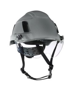 JCK22158 image(0) - Jackson Safety Safety Helmet - XS2-550 Series - Type 2+ - With Flip-Up Visor - Gray