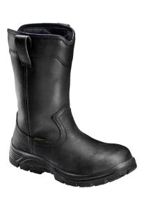 FSIA7847-8W image(0) - Avenger Framer Wellington Series - Men's Boots - Composite Toe - IC|EH|SR - Black/Black - Size: 8W