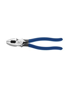 KLED213-9NETP image(0) - Klein Tools Lineman's Fish Tape Pulling Pliers, 9-Inch