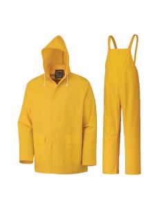 SRWV3010460U-XL image(0) - Pioneer 3-Piece Repel Rainwear  - Color:  Hi-Viz Yellow/Green  - Size: XL