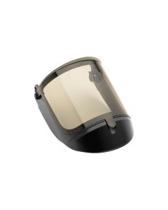 OBRTCG30-EL-A5EL image(0) - OBERON Face Shield - Arc Flash - 30 Cal TCG - With Hard Hat Adapters - With EZ Lift - Oberon Hard Caps - Lens Color: True Color Grey