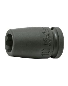 KKN13410M-8 image(0) - Ko-ken USA 13410M-8 3/8 Sq. Dr. Socket 8mm Surface Length 32mm