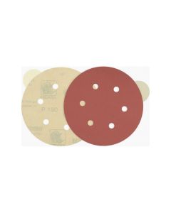 INA800-36E image(0) - Indasa USA,Inc. Medallion 800-36E Rhynostick Red Line XL Abrasive Solid Disc, 8 in Dia, 36 Grit