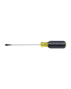 KLE605-8 image(0) - Klein Tools Screwdriver Cushn-Grip Cabinet Tip 1/4"x8"