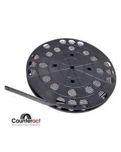 COUSAWW-B12R image(0) - Counteract Counteract Steel Adhesive Wheel Weight Roll - Black