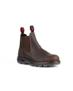 RDBUSNPU10-5 image(0) - Redback Boots USA Great Barrier Aquapel Brown Slip On Steel Toe (10.5UK/11.5US)
