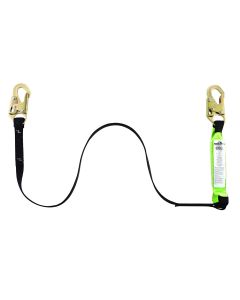 SRWV8104306 image(0) - PeakWorks Shock Absorbing Lanyards - Tear Pack 1&rdquo; Webbing -  Single Leg - Weight Capacity 130 to 310 Lbs - 6'