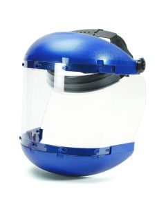SRWS38140 image(0) - Sellstrom Face Shield - 380 Series - 6.5" x 19.5" x 0.040" Window - Clear AF - Ratcheting Headgear - Dual Crown