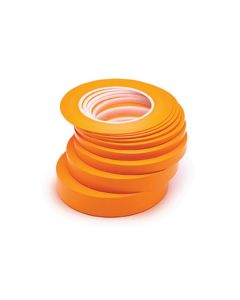 JTA11111255 image(0) - JTAPE Unlimited 1111.1255 Fine Line Masking Tape, 60 yd x 1/2 in, 0.13 mm THK, Orange