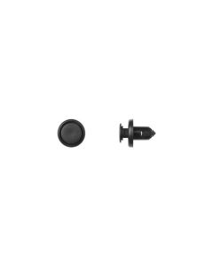 DCO10681MT image(0) - Disco Automotive Hardware 10681MT Push-Type Retainer, 13 mm L Stem x 25/64 in Hole, Nylon, Black