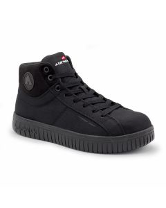 FSIAW6200-14W image(0) - AIRWALK DEUCE Mid - Men's Mid Top Shoe - CT|EH|SR - Black/Black - Size: 14 - E - (Wide)