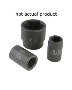 SUN232ZM image(0) - SUNEX 1/2" DR 32MM 12PT IMPACT SOCKET