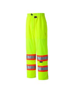 SRWV1070360U-M image(0) - Pioneer Hi-Viz Traffic Safety Pant  - Color:  Hi-Viz Yellow/Green  - Size: M