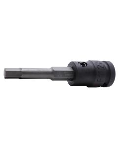 KKN14134M-98-10 image(0) - Ko-ken USA 14134M.98-10 1/2 Sq. Dr. Bit Socket 10mm Hex Length 98mm