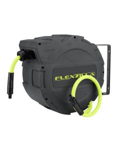 LEGL8232FZ image(0) - Legacy Manufacturing Flexzilla Enclosed Plastic Retractable Air Hose Reel, 3/8" x 30'