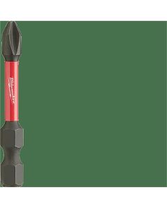 MLW48-32-4602 image(0) - Milwaukee Tool SHOCKWAVE 2&rdquo; Impact Phillips #2 Power Bits (5 PK)