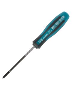 VES910P075 image(0) - Vessel Tools No.910 MEGADORA Thin Shank Screwdriver PH0x75
